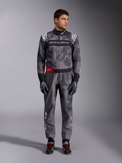 ALPINESTARS KMX-9 V3 GRAPHIC 5 SUIT - (Dark Gray/Black)