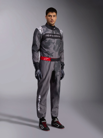 ALPINESTARS KMX-9 V3 GRAPHIC 5 SUIT - (Dark Gray/Black)