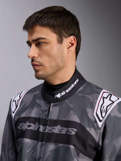 ALPINESTARS KMX-9 V3 GRAPHIC 5 SUIT - (Dark Gray/Black)