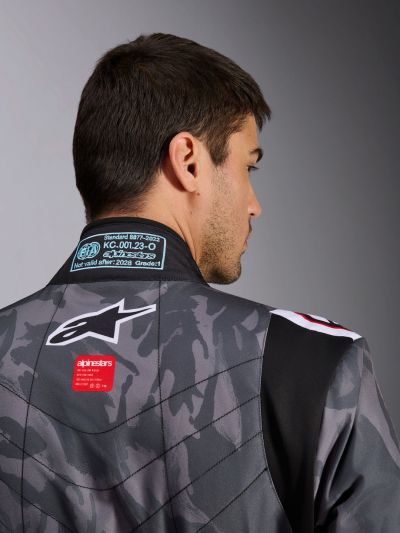 ALPINESTARS KMX-9 V3 GRAPHIC 5 SUIT - (Dark Gray/Black)