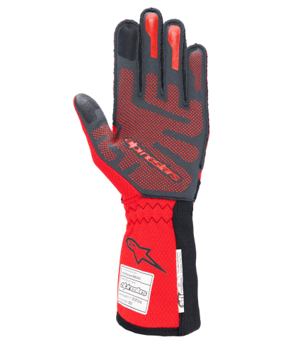 ALPINESTARS TECH-1 ZX V4 GLOVES - (Black Red)