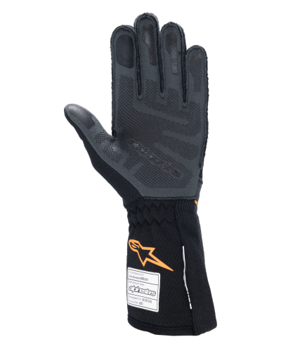 ALPINESTARS TECH-1 ZX V4 GLOVES - (Black Orange Fluo)