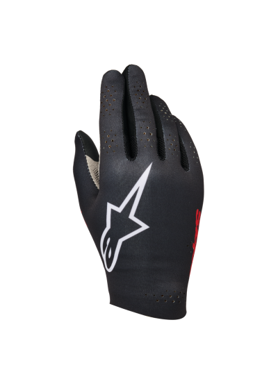 ALPINESTARS SIM GLOVES GRAPHIC 1 - (Black Red Tangerine White)