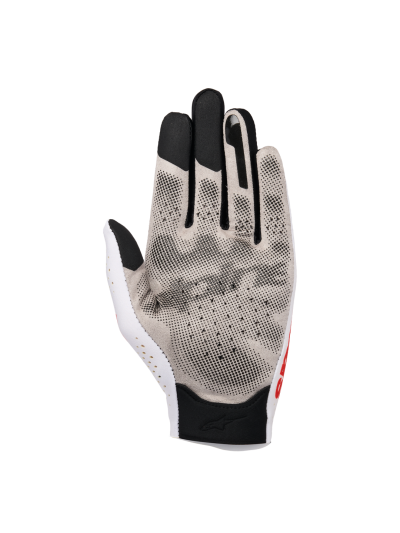 ALPINESTARS SIM GLOVES GRAPHIC 1 - (Silver Ice Black Red Tangerine)
