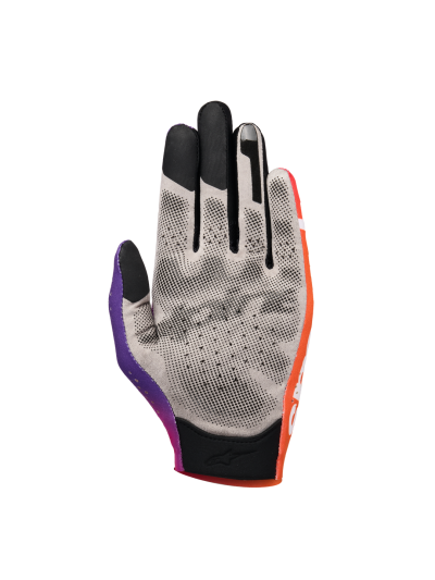 ALPINESTARS SIM GLOVES GRAPHIC 2 - (Orange/Neon/Purple/White)
