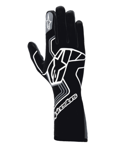 ALPINESTARS TECH-1 RACE V4 GLOVES - (Black Tar Gray)