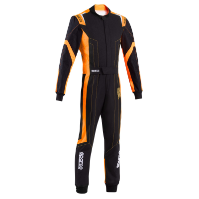SPARCO KARTING SUIT THUNDER ADVANCED - (Black/Fluo Orange)