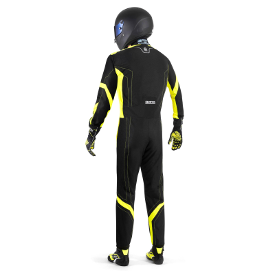 SPARCO KARTING SUIT THUNDER ADVANCED - (Black/Fluo yellow)
