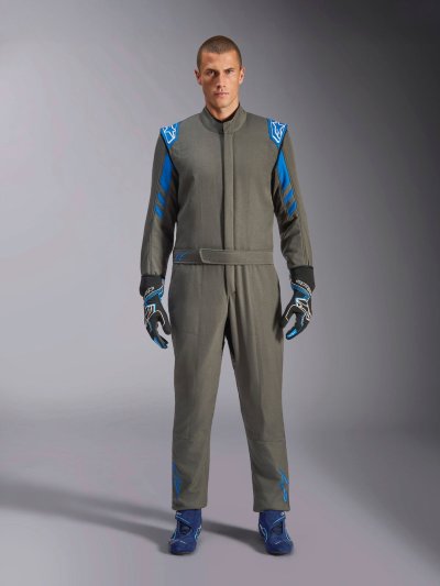 ALPINESTARS GP RACE V3 SUIT FIA - (Anthracite Blue)