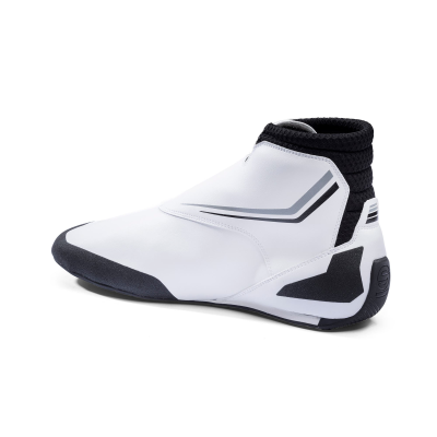 SPARCO KARTING SHOES K-PRIME FIA - (WHITE/BLACK)