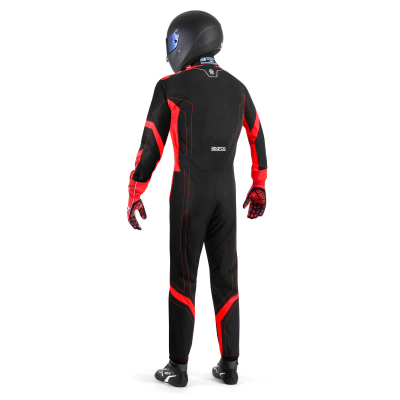SPARCO KARTING SUIT THUNDER ADVANCED - (Black/Red)