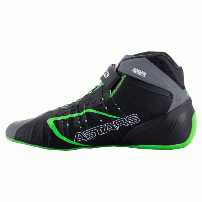 ALPINESTARS KARTING SHOES TECH-1 KX V2 - (BLACK/GREY/GREEN)