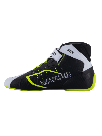 ALPINESTARS KARTING SHOES TECH-1 KX V3 FIA - (BLACK/WHITE/YELLOW FLUO)