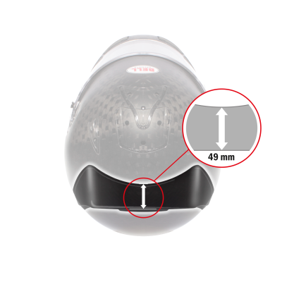 BELL HELMETS REAR SPOILER - HP7/RS7/HP5/GT5 V15 F1