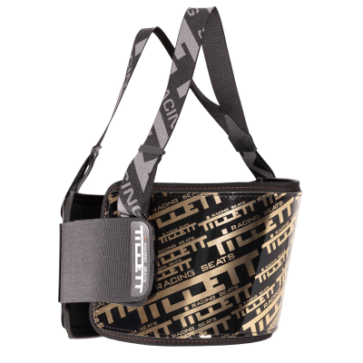 TILLETT P1 KART RIB PROTECTOR - (Black/Gold)