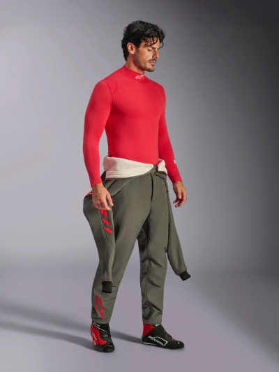 ALPINESTARS ZX EVO V3 TOP - LONG SLEEVE (Red)