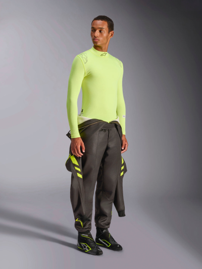 ALPINESTARS ZX EVO V3 TOP - LONG SLEEVE (Yellow Fluo)