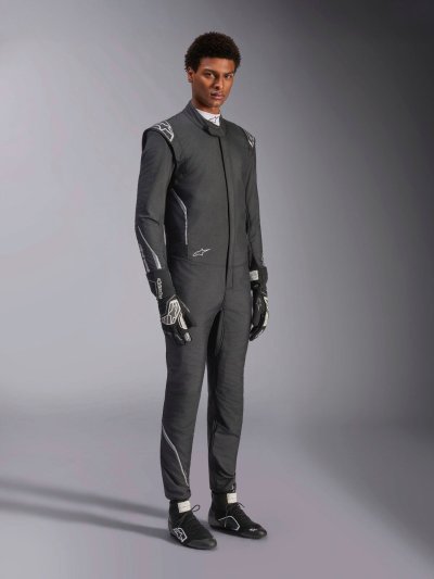 ALPINESTARS HYPERTECH V3 SUIT FIA - (Black Dark Shadow)