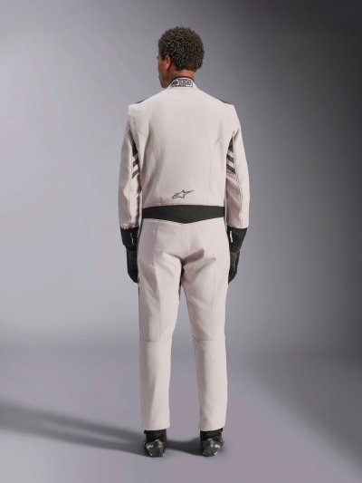 ALPINESTARS GP RACE V3 SUIT FIA - (Silver Anthracite)