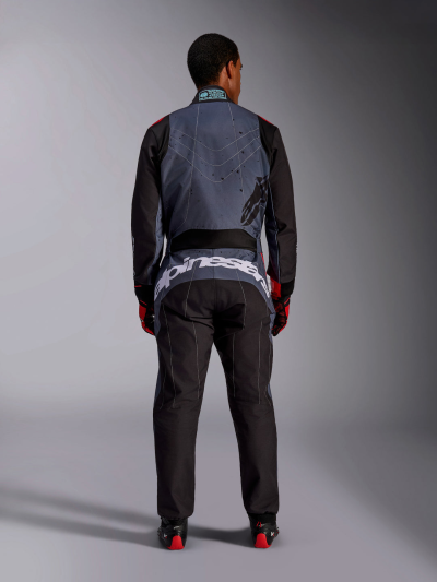 ALPINESTARS KARTING SUIT KMX-9 V3 GRAPHIC 6 - (Anthracite Black Red)