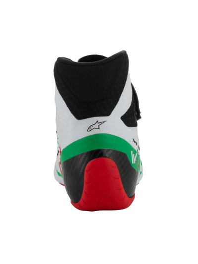ALPINESTARS KARTING SHOES TECH-1 KX V3 FIA - (WHITE/GREEN/RED)