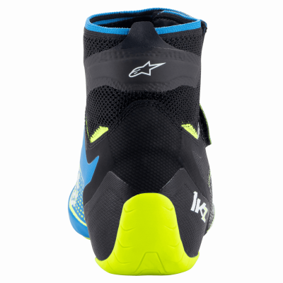 ALPINESTARS KARTING SHOES TECH-1 KZ V2 - (BLACK/ENAMEL/BLUE/YELLOW FLUO)