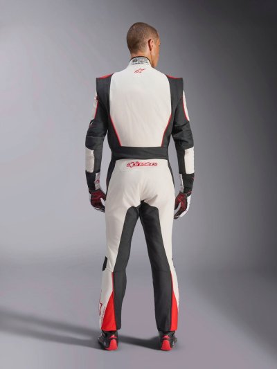 ALPINESTARS GP TECH V4 SUIT - (White Black Red)
