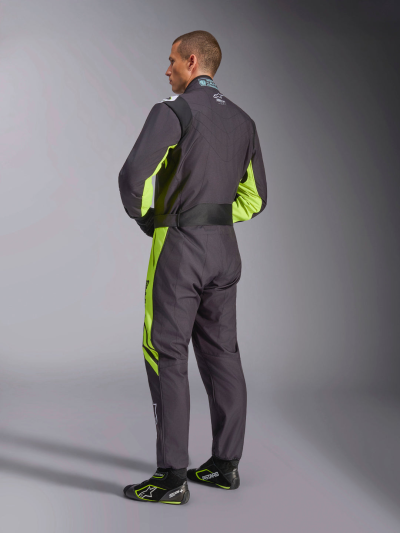 ALPINESTARS KARTING SUIT KMX-9 V3 GRAPHIC 3 - (Black/Yellow Fluo)