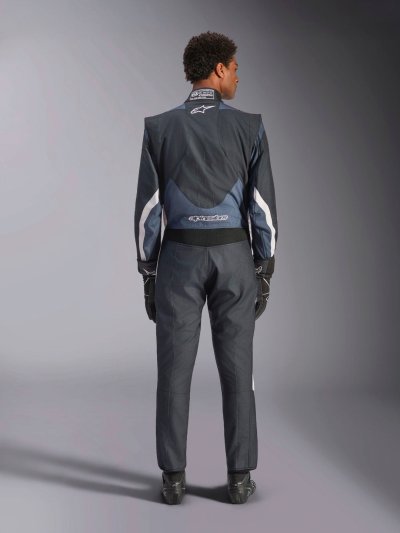 ALPINESTARS GP PRO COMP V2 FIA SUIT - (Black Asphalt White)