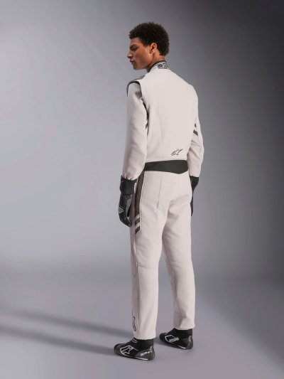 ALPINESTARS GP RACE V3 SUIT FIA - (Silver Anthracite)