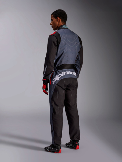 ALPINESTARS KARTING SUIT KMX-9 V3 GRAPHIC 6 - (Anthracite Black Red)