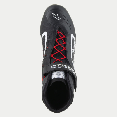 ALPINESTARS KARTING SHOES TECH-1 KX V3 FIA - (BLACK/WHITE/RED)