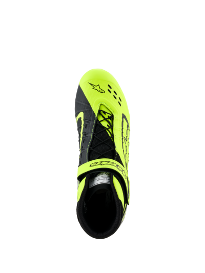 ALPINESTARS KARTING SHOES TECH-1 KX V3 FIA - (BLACK/YELLOW FLUO)