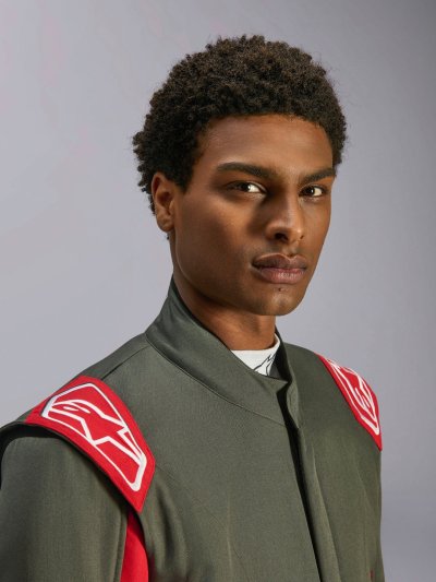 ALPINESTARS GP RACE V3 SUIT FIA - (Anthracite Red)