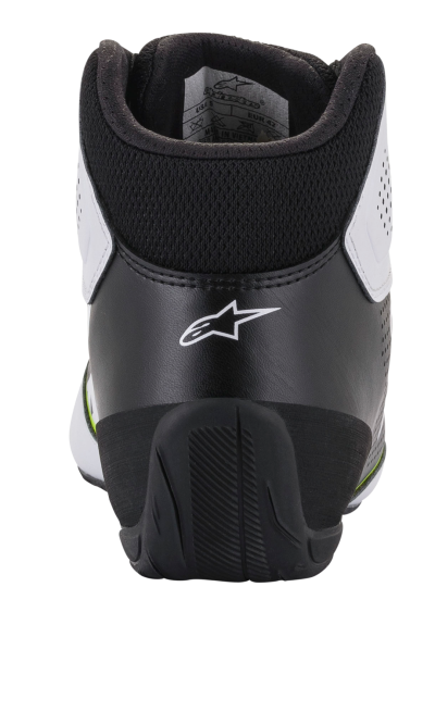 ALPINESTARS KARTING SHOES TECH-1 K START V2 - (WHITE/BLACK/YELLOW FLUO)