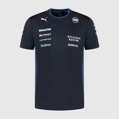 Williams Racing F1 2025 Men's Team T-Shirt - Navy