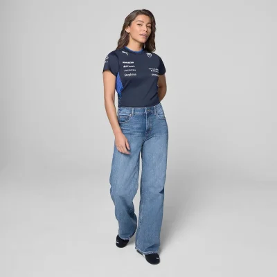 Williams Racing F1 2025 Women's Team T-Shirt - Navy