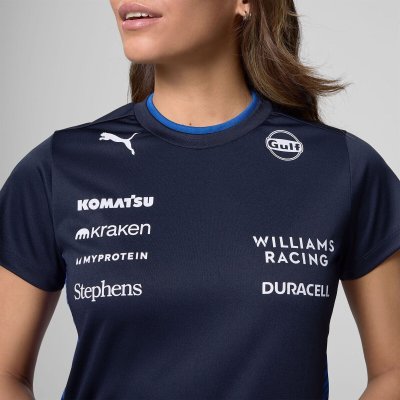Williams Racing F1 2025 Women's Team T-Shirt - Navy