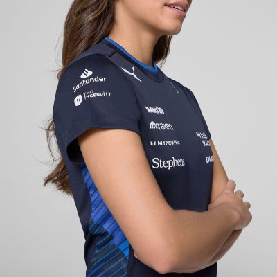 Williams Racing F1 2025 Women's Team T-Shirt - Navy