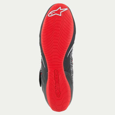 ALPINESTARS KARTING SHOES TECH-1 KX V3 FIA - (BLACK/WHITE/RED)