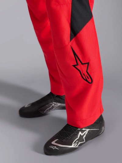 ALPINESTARS GP PRO COMP V2 FIA SUIT - (Red Black)