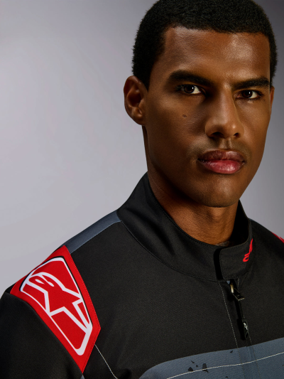 ALPINESTARS KARTING SUIT KMX-9 V3 GRAPHIC 6 - (Anthracite Black Red)