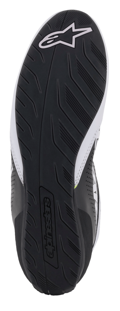 ALPINESTARS KARTING SHOES TECH-1 K START V2 - (WHITE/BLACK/YELLOW FLUO)
