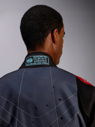 ALPINESTARS KARTING SUIT KMX-9 V3 GRAPHIC 6 - (Anthracite Black Red)