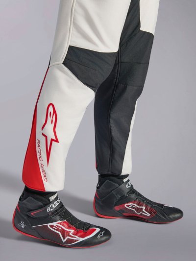 ALPINESTARS GP TECH V4 SUIT - (White Black Red)