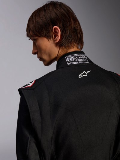 ALPINESTARS GP TECH V4 SUIT - (Black White)