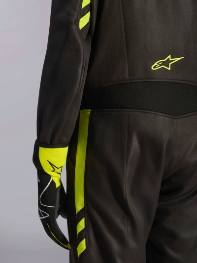 ALPINESTARS GP RACE V3 SUIT FIA - (Black Yellow Fluo)