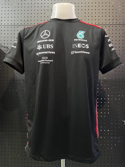 Mercedes AMG Petronas F1 2023 Men's Driver T-Shirt - Black