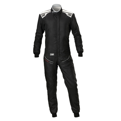 OMP TECNICA SUPER LIGHT SUIT FIA 8856-2018 - (Black - Silver)