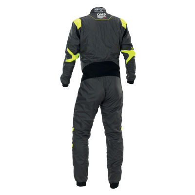 OMP ONE EVO AIR SUIT - (Iron Grey - Fluo Yellow)